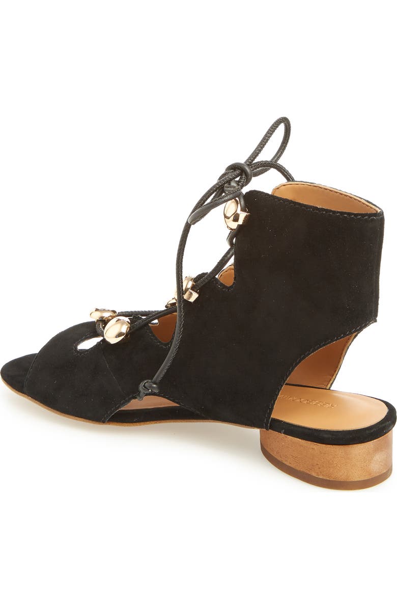 Rebecca Minkoff Kyla Ghillie Sandal, Alternate, color,