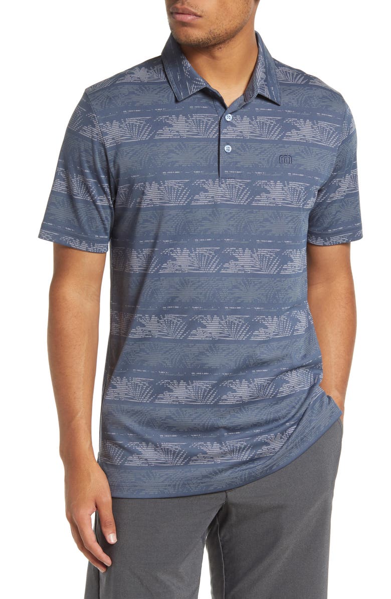 TravisMathew Frosty Morning Short Sleeve Polo, Main, color,