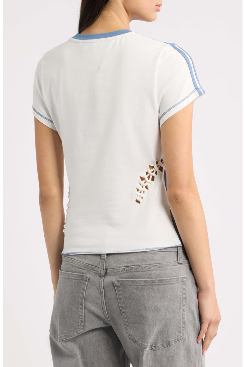 Macrame Spliced Football Top, Alternate, color, MULTI