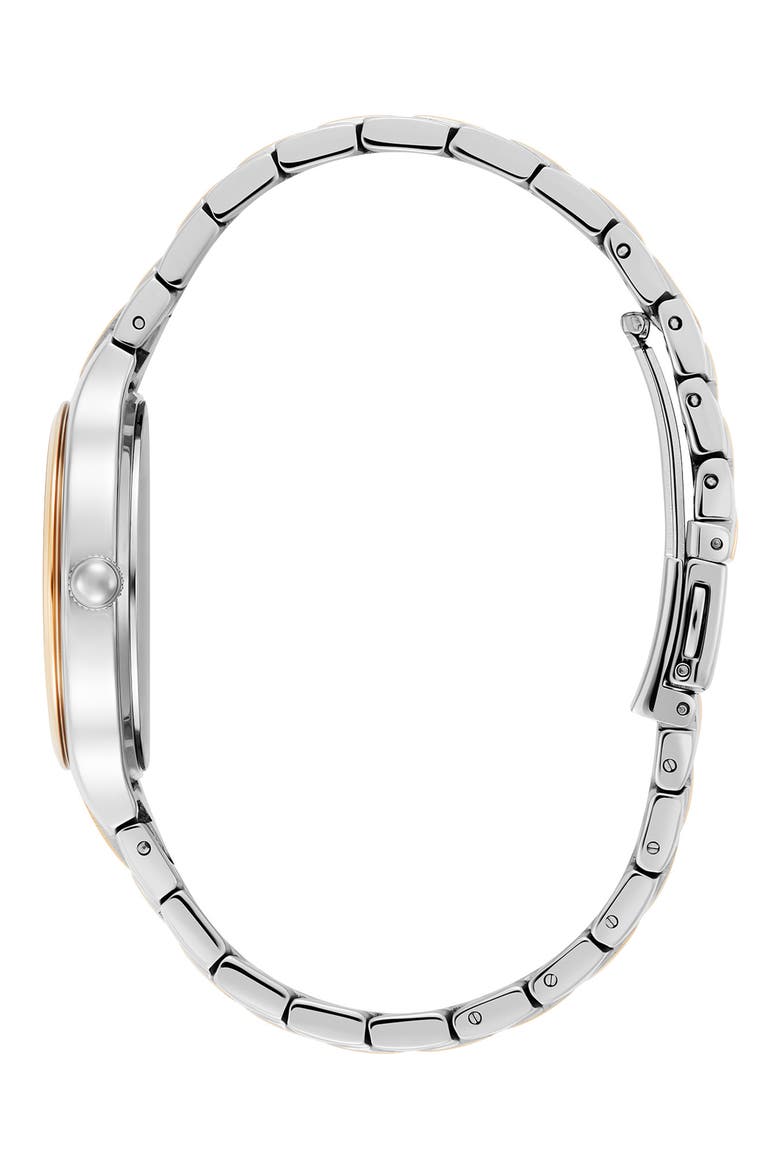 Lea Bracelet Watch, 34mm, Alternate, color, SILVER WHITE