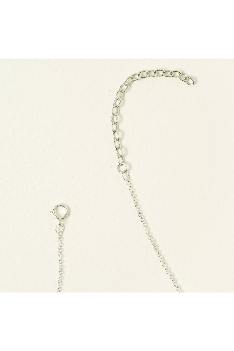 Birth Flower Necklace by Shari Dixon, Alternate, color, February / Iris