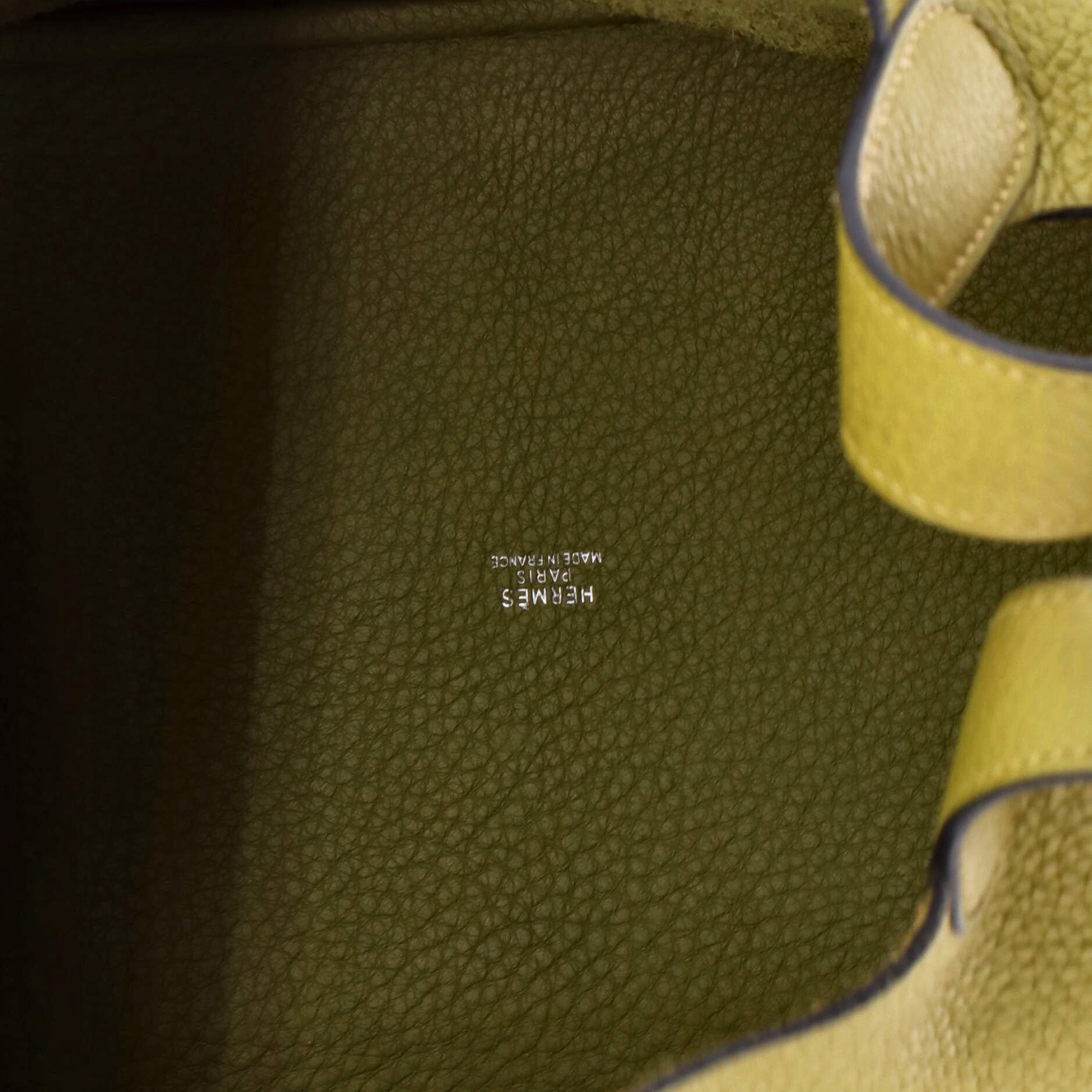 Pre-Owned Hermes Picotin Lock Bag Clemence MM, Alternate, color, Vert Chartreuse