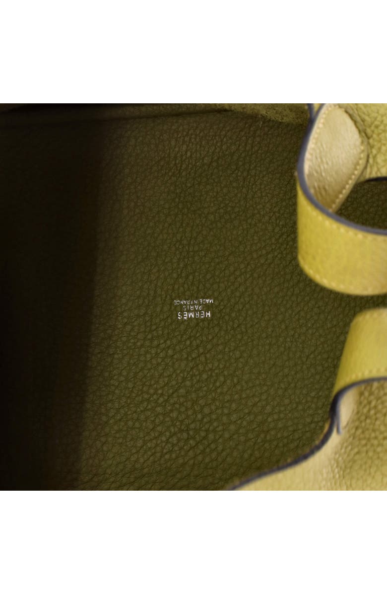 Pre-Owned Hermes Picotin Lock Bag Clemence MM, Alternate, color, Vert Chartreuse