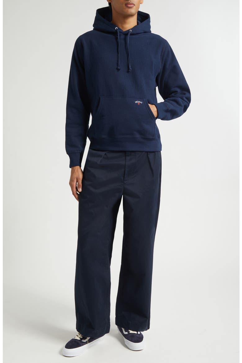 Classic Cotton French Terry Hoodie, Alternate, color, NAVY