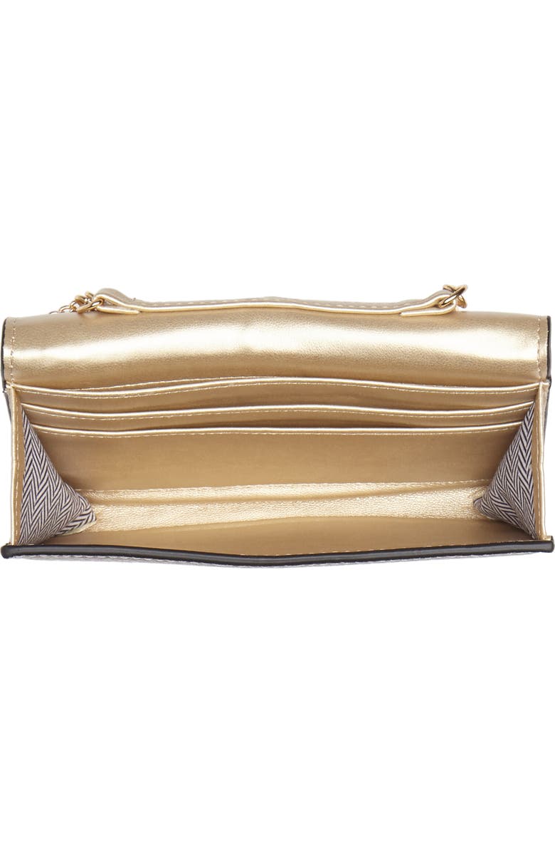 Mali + Lili Tassel Convertible Vegan Leather Envelope Clutch, Alternate, color,