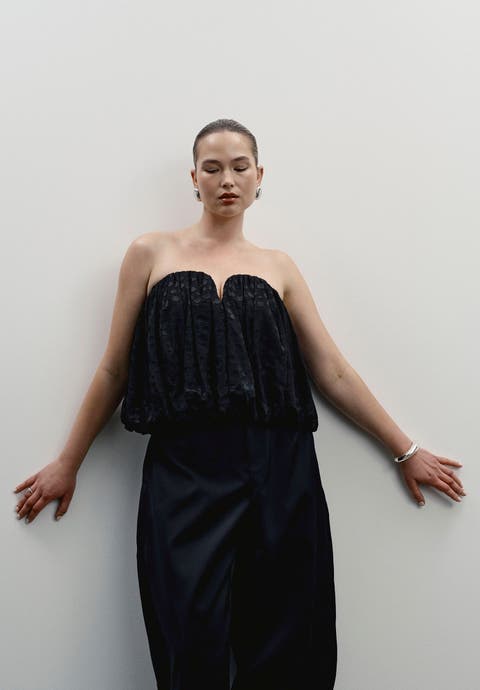 Strapless Bubble Top (Plus)