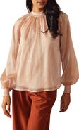FLYING TOMATO Embellished Long Sleeve Top