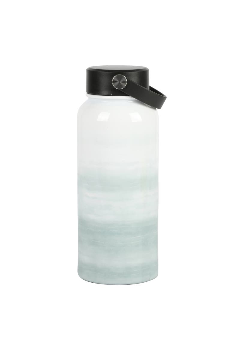 Brampton 30 Ounce Stainless Steel Double Wall Thermal Bottle With Lid, Main, color, Green