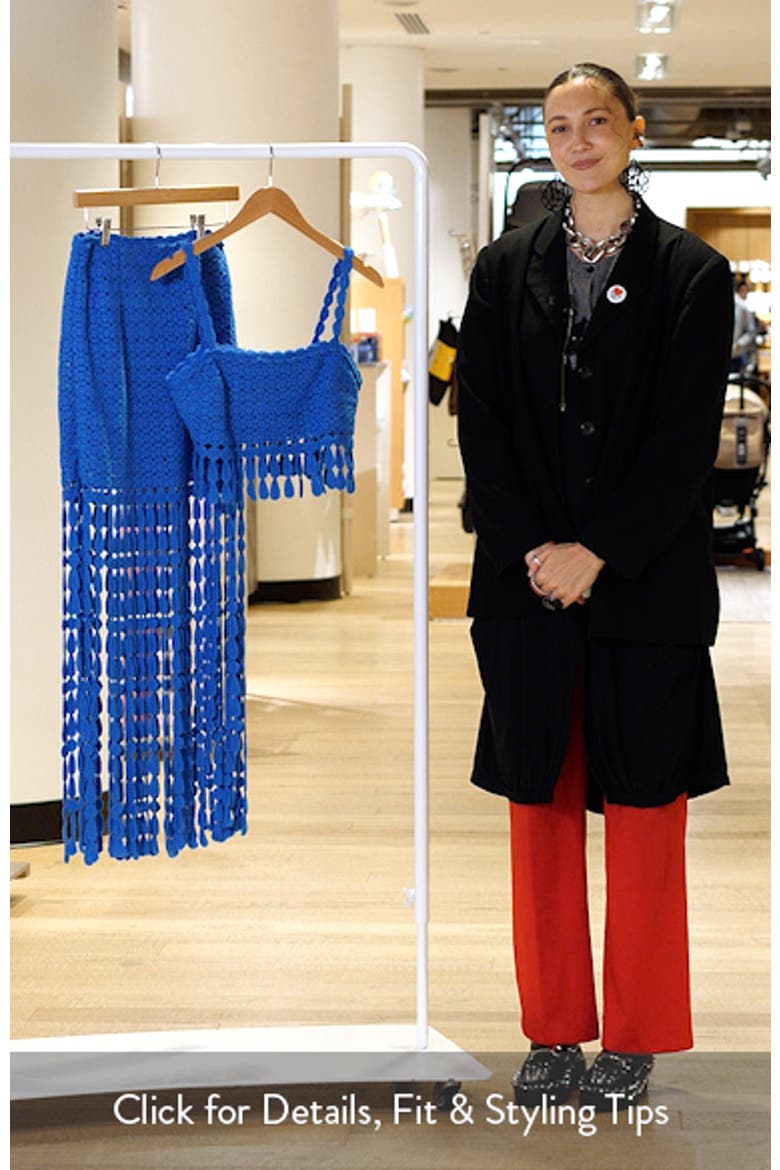 Elie Two-Piece Fringe Dress video