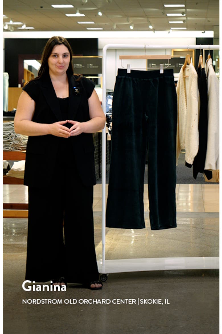 Cord Velour Flare Pants video