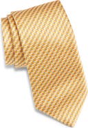 Canali Geometric Silk Tie
