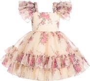 Tulleen Rosavine Floral Tulle Dress