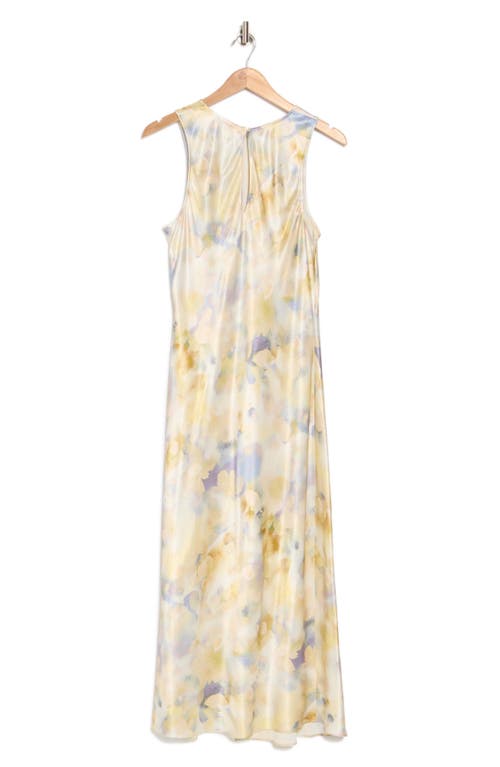 Rails Gabriella Shirred Satin Dress In Multi