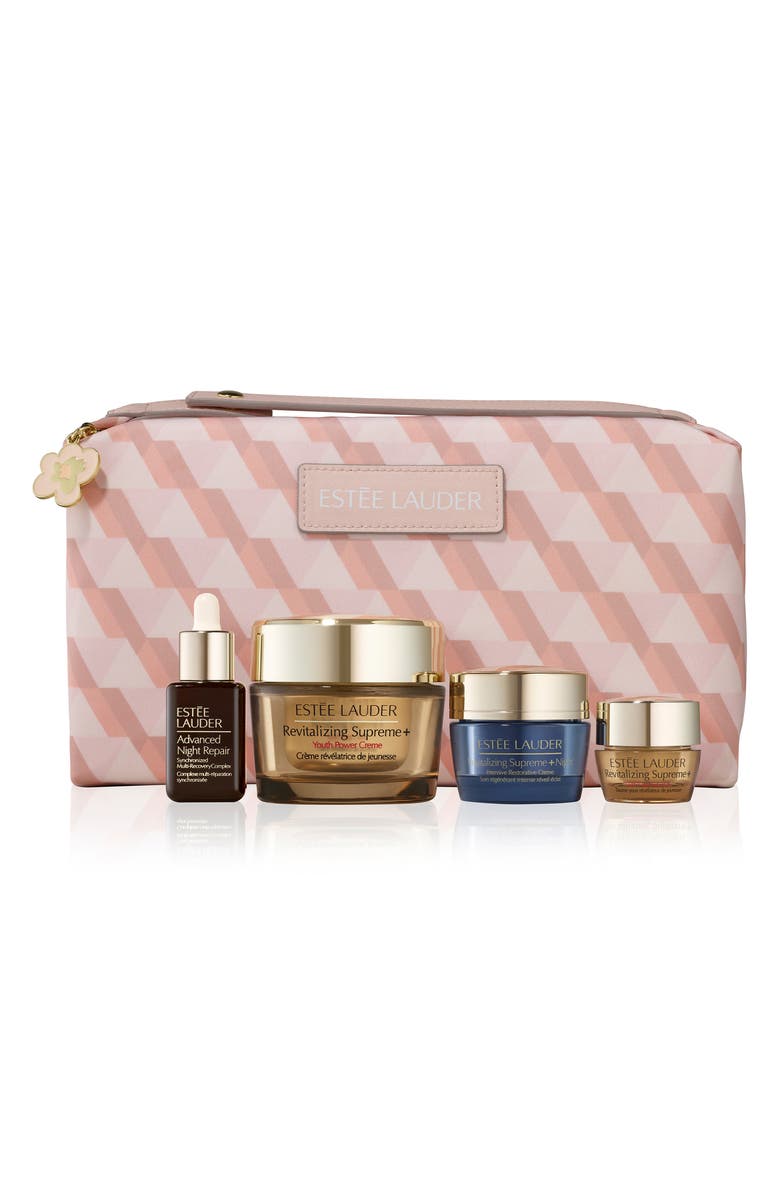 Estée Lauder Revitalizing Supreme+ Skin Care Routine Set (Limited Edition) USD $206 Value, Main, color,