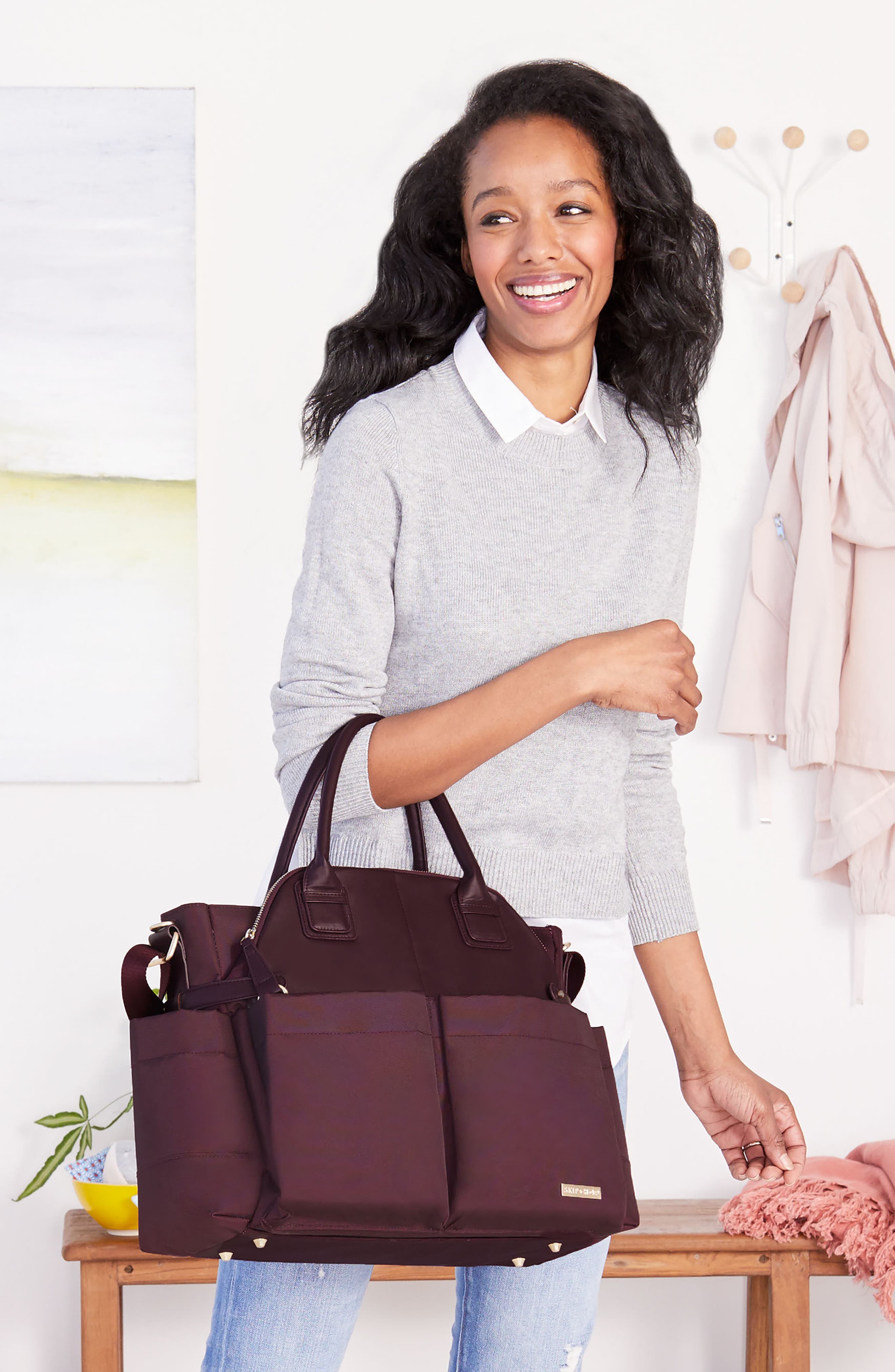 Skip Hop 'Chelsea' Diaper Bag, Alternate, color, 