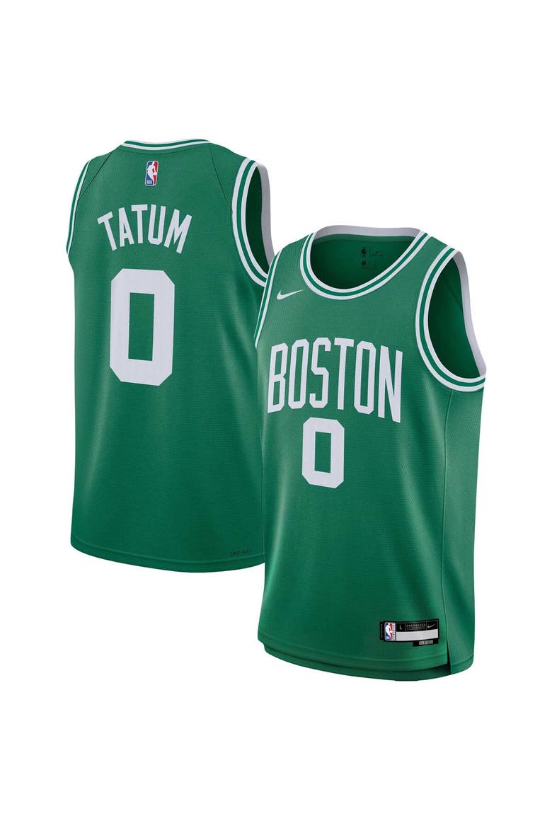 Youth Nike Jayson Tatum Kelly Green Boston Celtics Swingman Jersey - Icon Edition, Main, color, Kelly Green