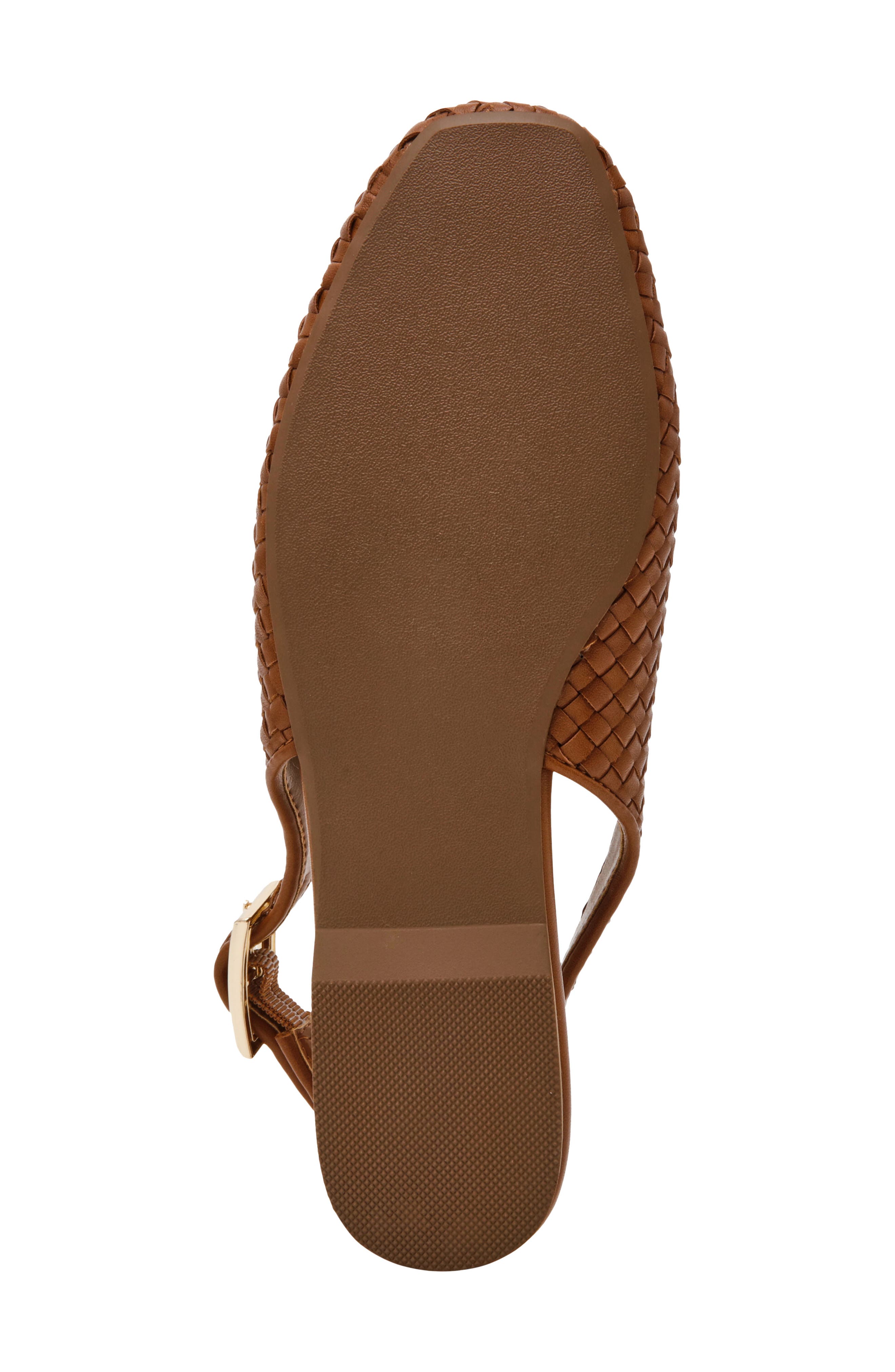 Metty Slingback Flat, Alternate, color, CHESTNUT