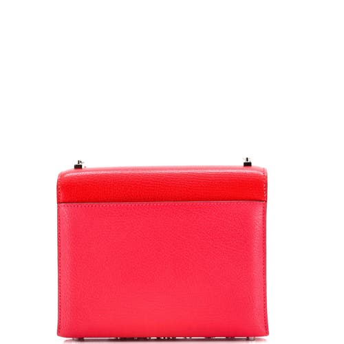 Pre-owned Hermes Hermes Verrou Chaine Bag Chevre Mysore Mini In Orange