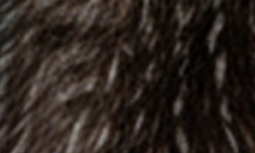 Saachi Faux Fur Scarf In Multi