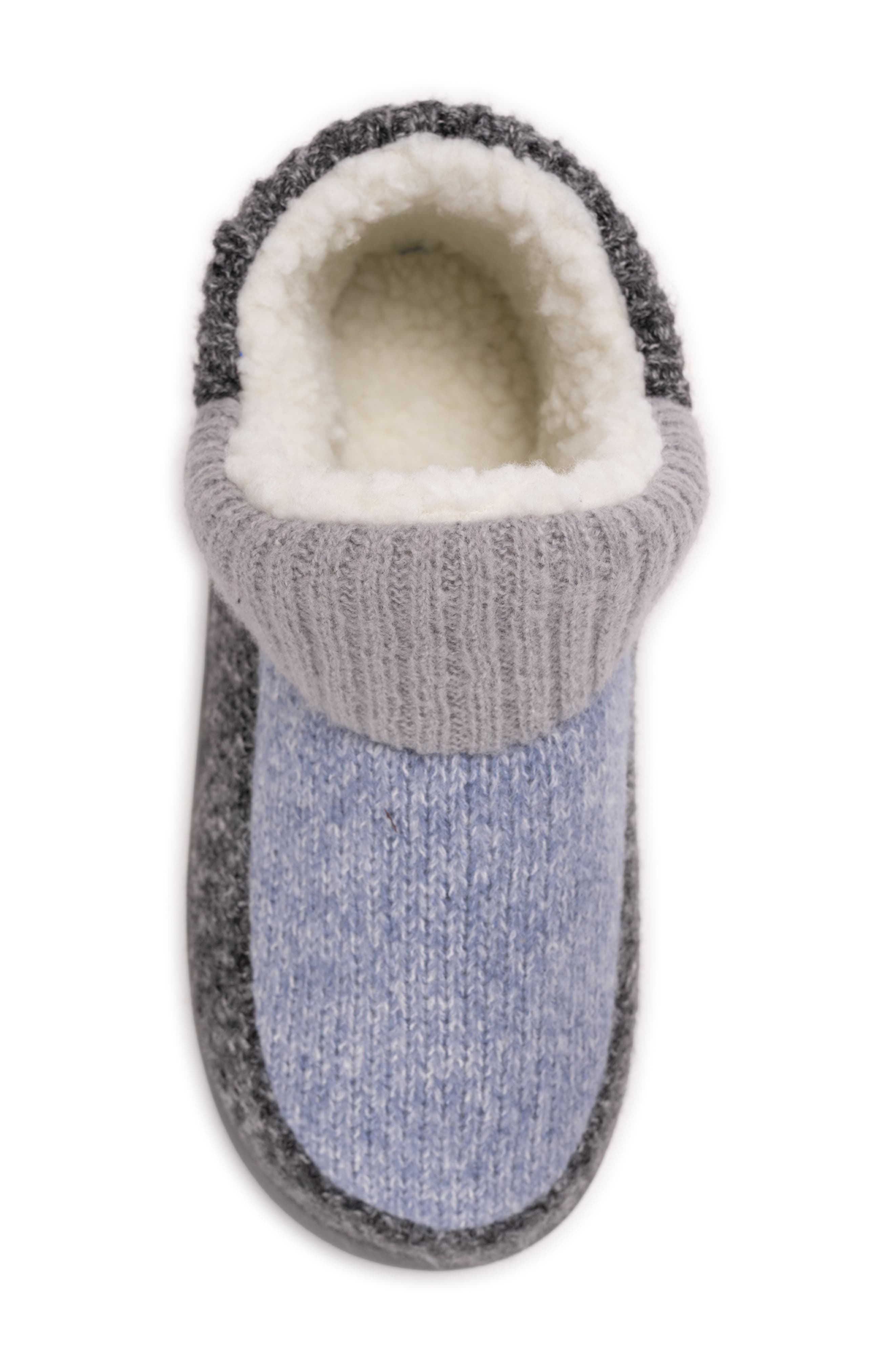 MUK LUKS Calleen Faux Shearling Lined Bootie, Alternate, color, Blue