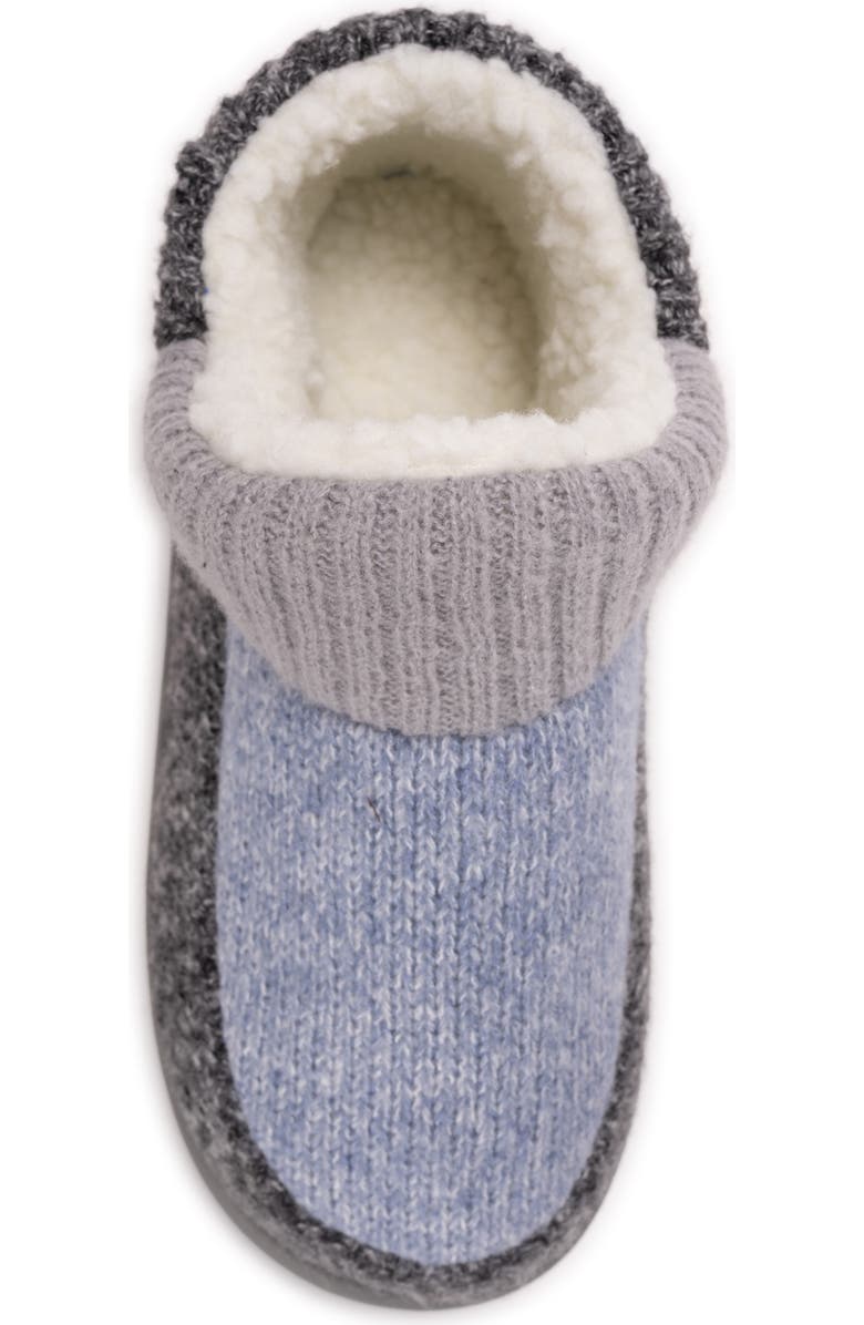 MUK LUKS Calleen Faux Shearling Lined Bootie, Alternate, color, Blue
