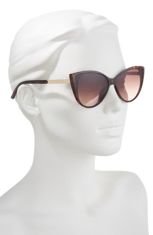 Vince Camuto 58mm Cat Eye Sunglasses In Black