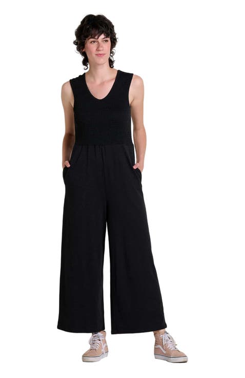 Gemina V-Neck Sleeveless Jumpsuit