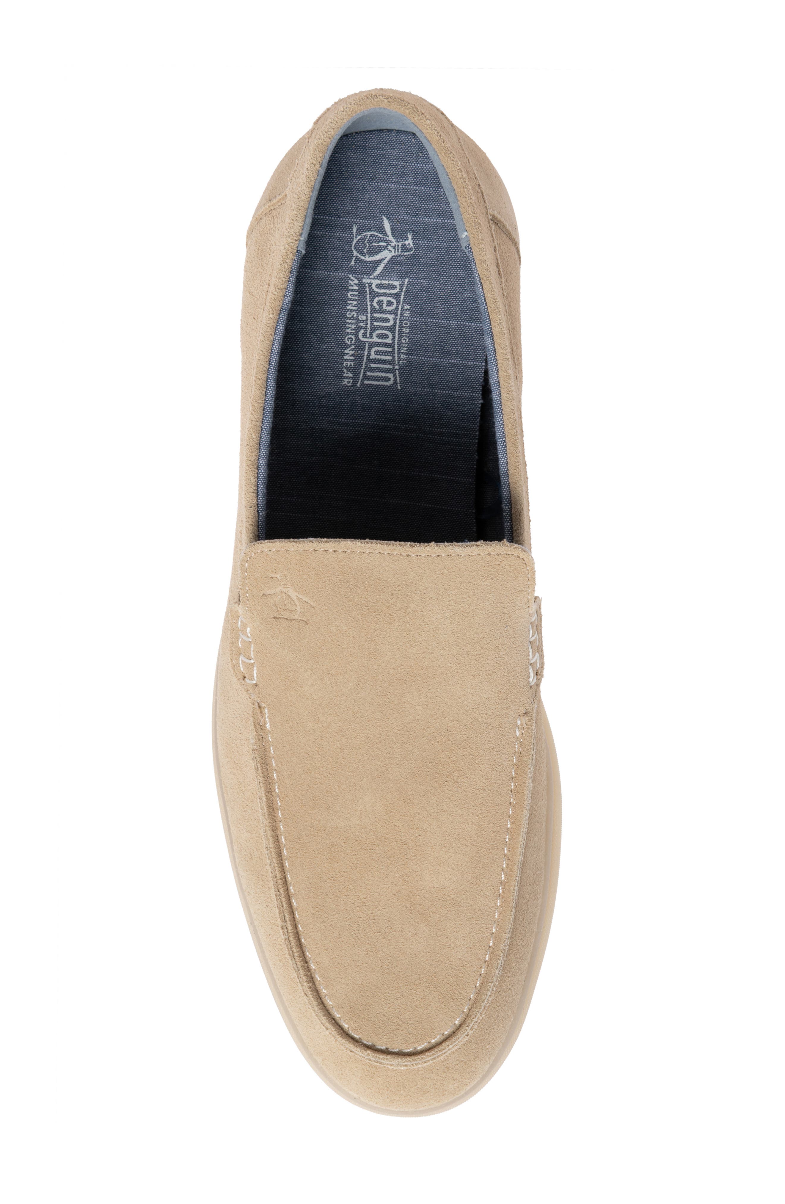 Original Penguin Rayne Leather Loafer, Alternate, color, Taupe