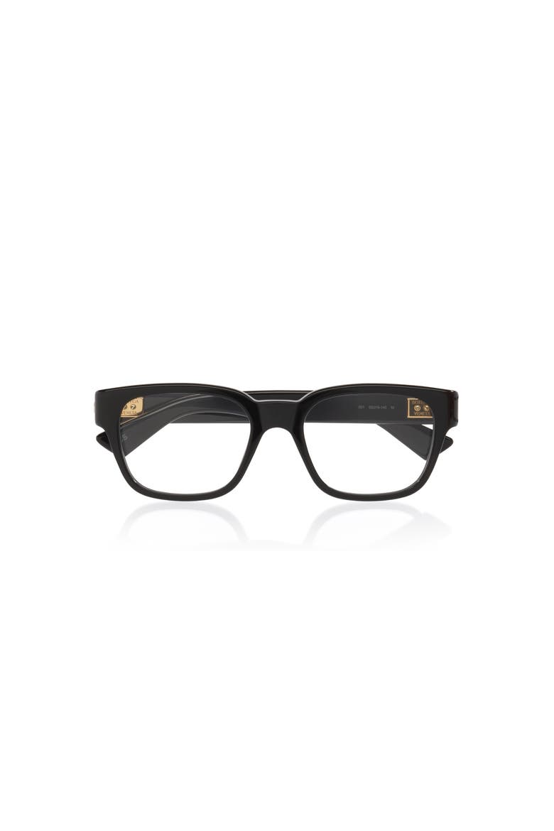 52mm Rectangle optical glasses, Alternate, color, Black