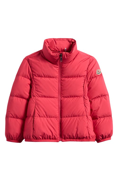 Moncler Kids' Cermasa Down Puffer Jacket In Red