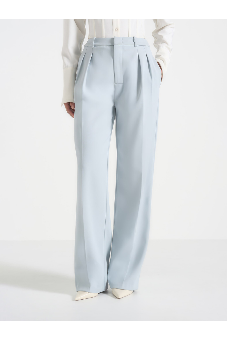 Julie Tailored Trousers, Main, color, Light Blue