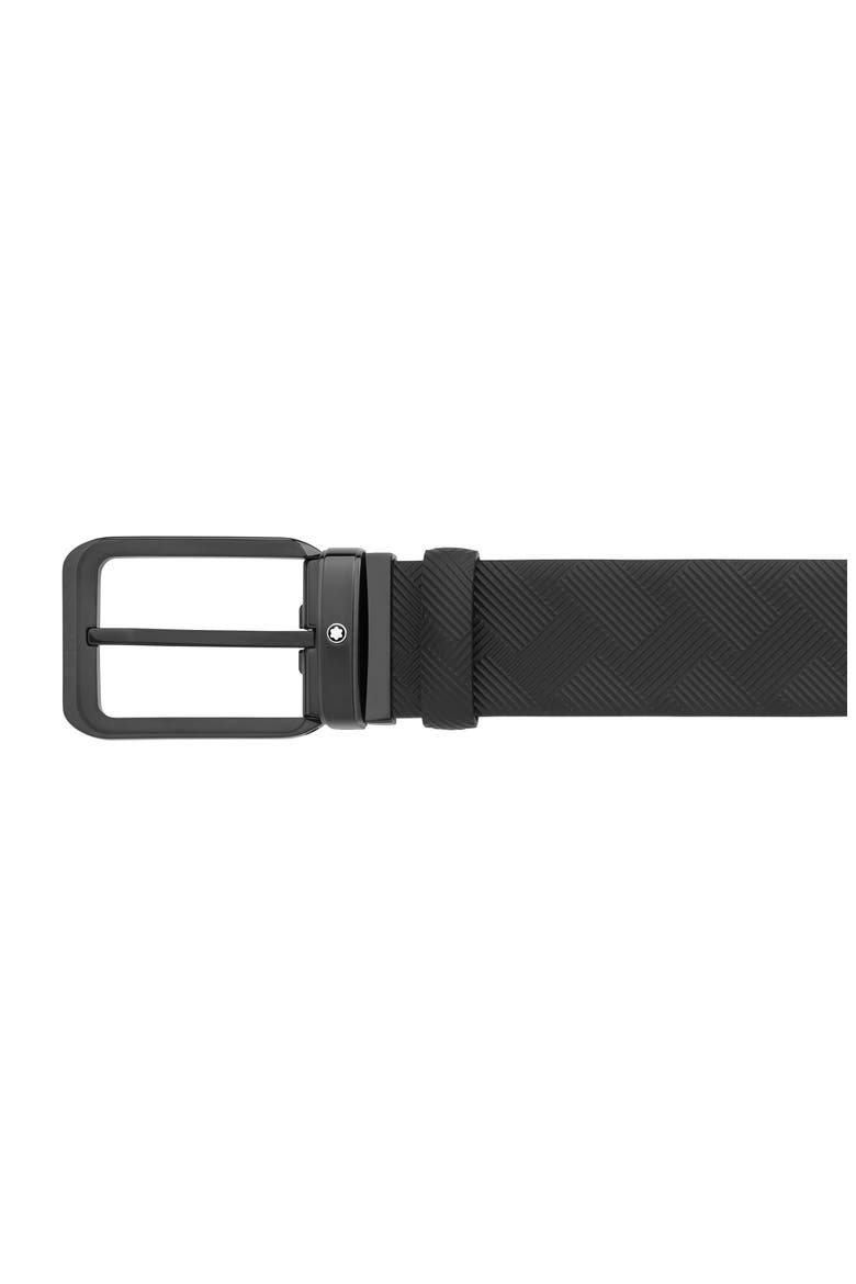 Reversible Leather Belt, Alternate, color, BLACK
