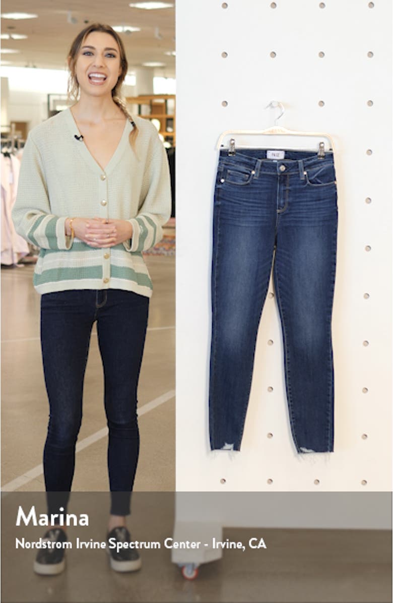 Verdugo Rock Slide Hem Ultra Skinny Jeans, sales video thumbnail