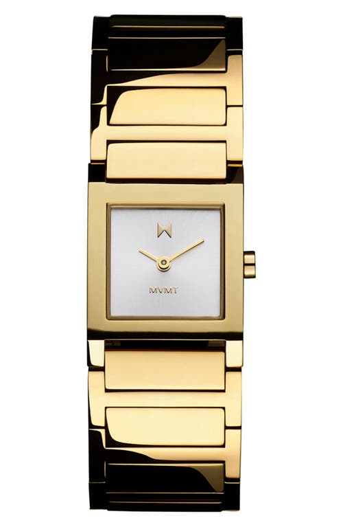Mvmt Marquee Square Watch, 22mm In Gold