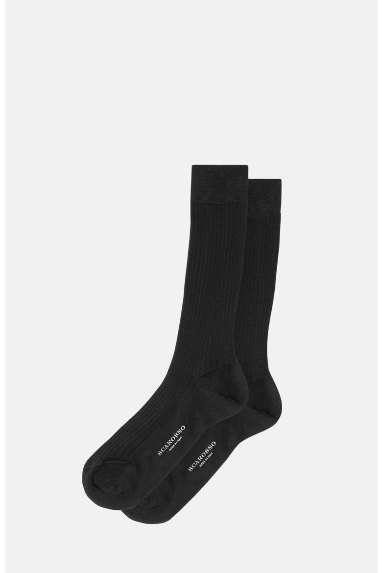 Lislcott Socks, Main, color, Blue - Cotton