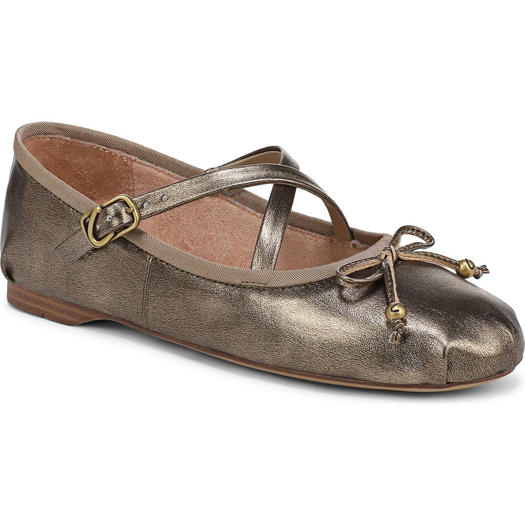 Circus Ny By Sam Edelman Zuri Strappy Ballet Flat In Gold
