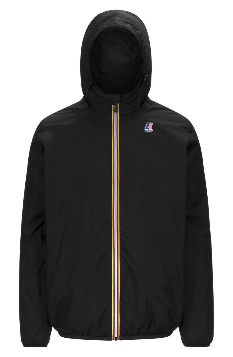 K-Way Le Vrai 4.0 Claude Warm Water Repellent Jacket, Alternate, color, Black Pure