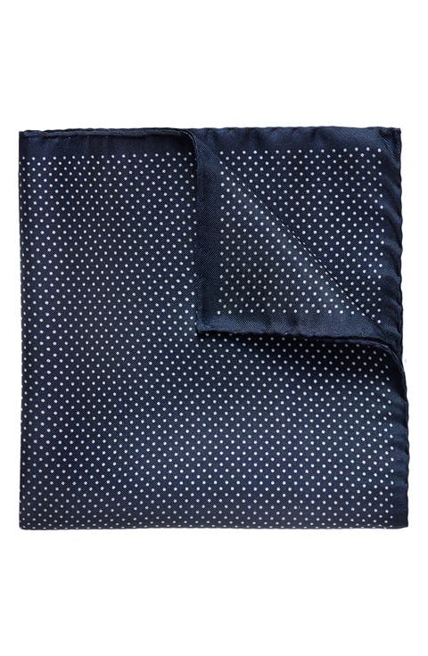 Dot Silk Pocket Square