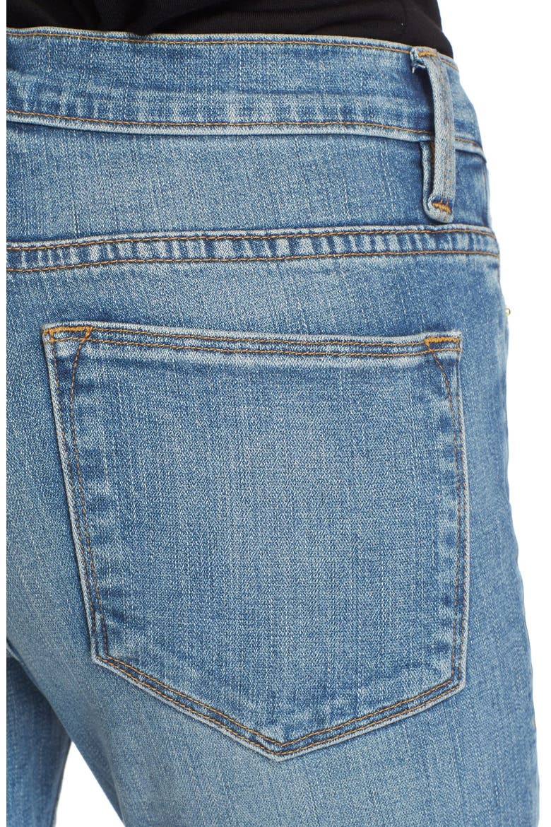 'Le High Skinny' High Rise Crop Jeans, Alternate, color, SAYVILLE