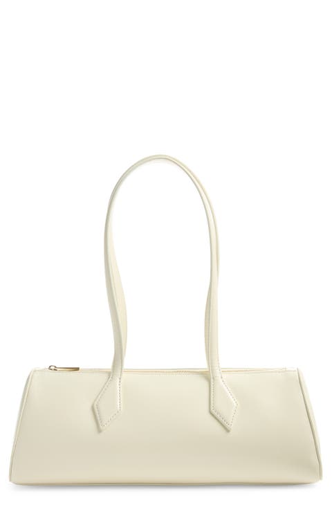 Sofia East West Leather Shoulder Bag