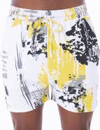 Dai Moda Unity print Pull On Shorts
