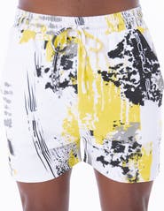 Dai Moda Unity print Pull On Shorts
