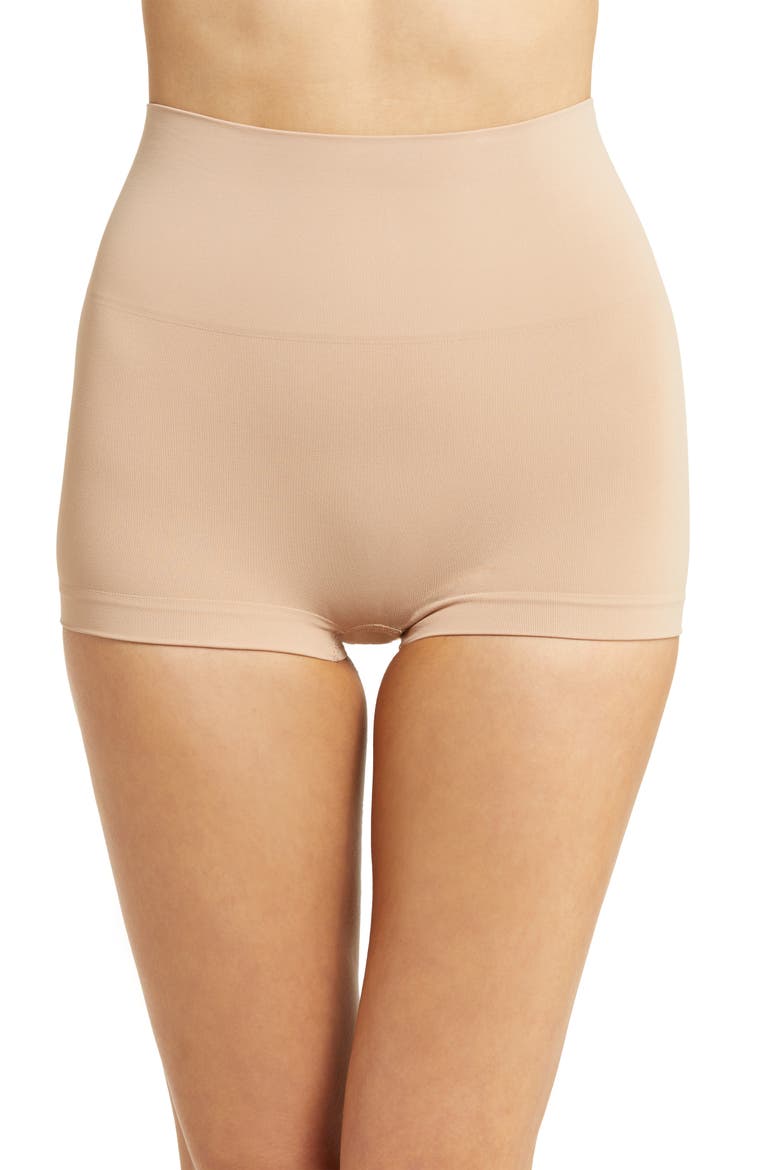 SPANXshape™ ExtraOrdinary Boyshorts, Main, color, TOASTED OATMEAL
