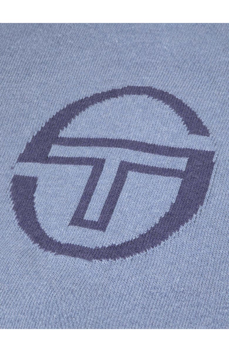 Sergio Tacchini Fausto Knit Hoodie, Alternate, color, Faded Denim