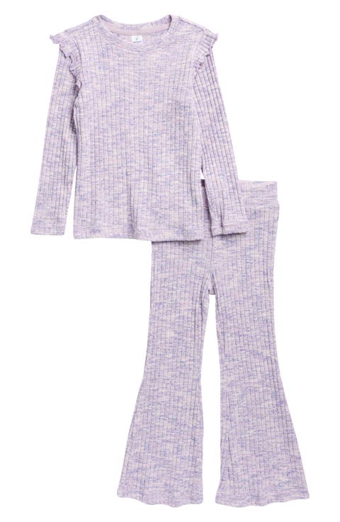 Kids' Space Dye Rib Knit Set (Toddler & Little Kid)