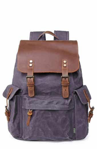 THE SAME DIRECTION Stone Creek Waxed Canvas Backpack