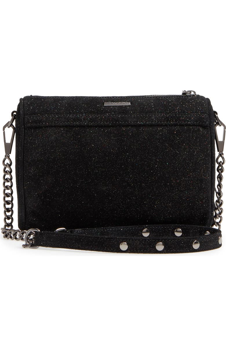Rebecca Minkoff Mini MAC - Sparkle Leather Crossbody Bag, Alternate, color,