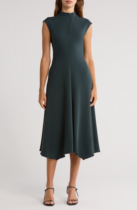 Libby Mock Neck Dress
