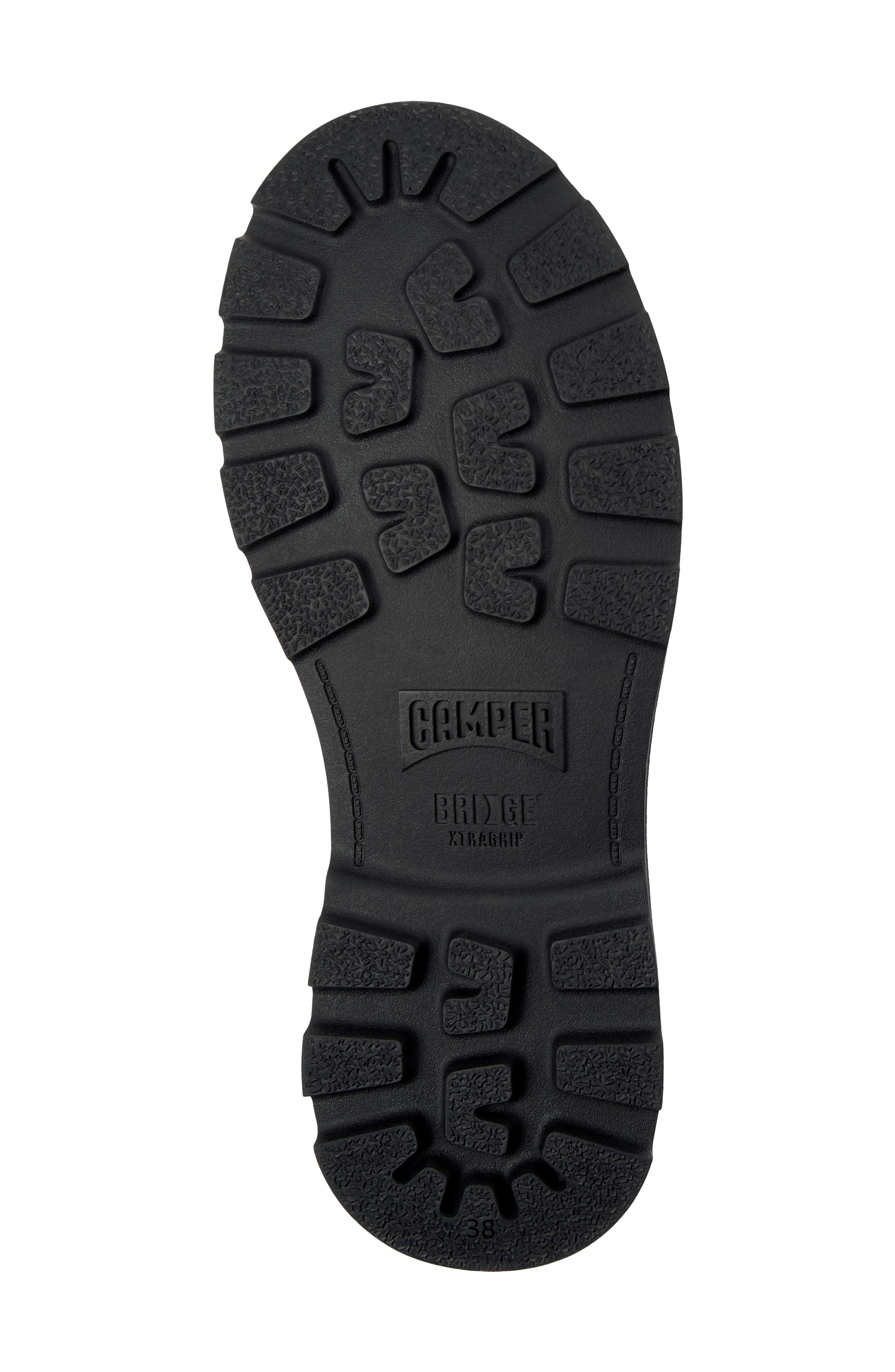 Brutus Leather Bootie, Alternate, color, MEDIUM GRAY