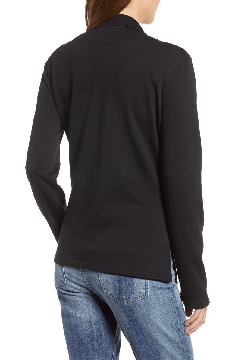 Caslon<sup>®</sup> 2 POCKET KNIT BLAZER, Alternate, color, 